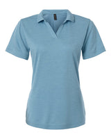 AllPro Women's Pro-Lock Performance Mélange Polo. 4HM00L - Cloud Blue Melange
