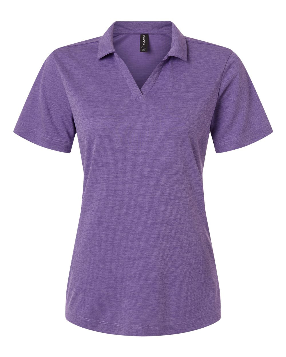 AllPro Women's Pro-Lock Performance Mélange Polo. 4HM00L - Violet Melange