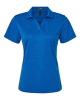 AllPro Women's Pro-Lock Performance Mélange Polo. 4HM00L - Royal Melange