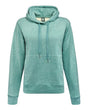 J. America Women's Electric Fleece Hooded Sweatshirt. 8742 - Electric Jade
