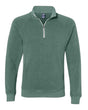 J. America Men's Triblend Quarter-Zip Sweatshirt. 8869 - Balsam Triblend