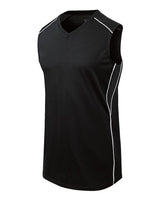 Augusta Sportswear Women's Dynamite Jersey. 312162 - Black/ Black/ White