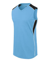 Augusta Sportswear Women's Dynamite Jersey. 312162 - Columbia Blue/ Black/ White