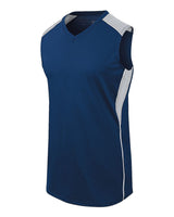 Augusta Sportswear Women's Dynamite Jersey. 312162 - Navy/ Silver Grey/ White