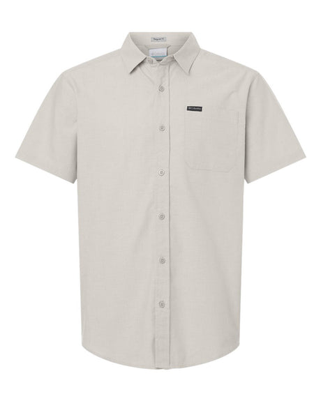 Columbia Men's Rapid Rivers™ Novelty Short Sleeve Shirt. 199080 - Dark Stone