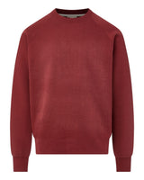 MV Sport Unisex Vintage Fleece Raglan Crewneck Sweatshirt. 17116 - Cinnamon