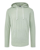 MV Sport Unisex Miles Slub Hooded Long Sleeve T-Shirt. 24401 - Greenstone