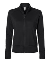 Adidas Women's Ultimate365 Textured Full-Zip Jacket. A1007 - Black
