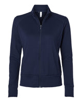Adidas Women's Ultimate365 Textured Full-Zip Jacket. A1007 - Collegiate Navy