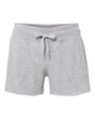 MV Sport Women's Jolene Fundamental Fleece Shorts. W23151 - Heather Grey