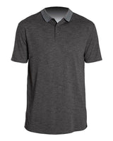 ANETIK Men's Transit Tech Polo. MPTNTS0 - Charcoal Heathered