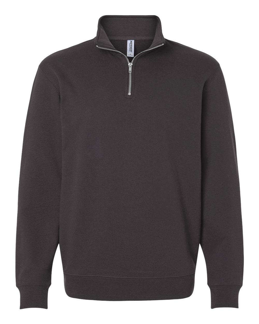 Independent Trading Co. Unisex Midweight Quarter-Zip Pullover. SS4600QZ - Asphalt