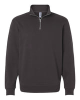 Independent Trading Co. Unisex Midweight Quarter-Zip Pullover. SS4600QZ - Asphalt