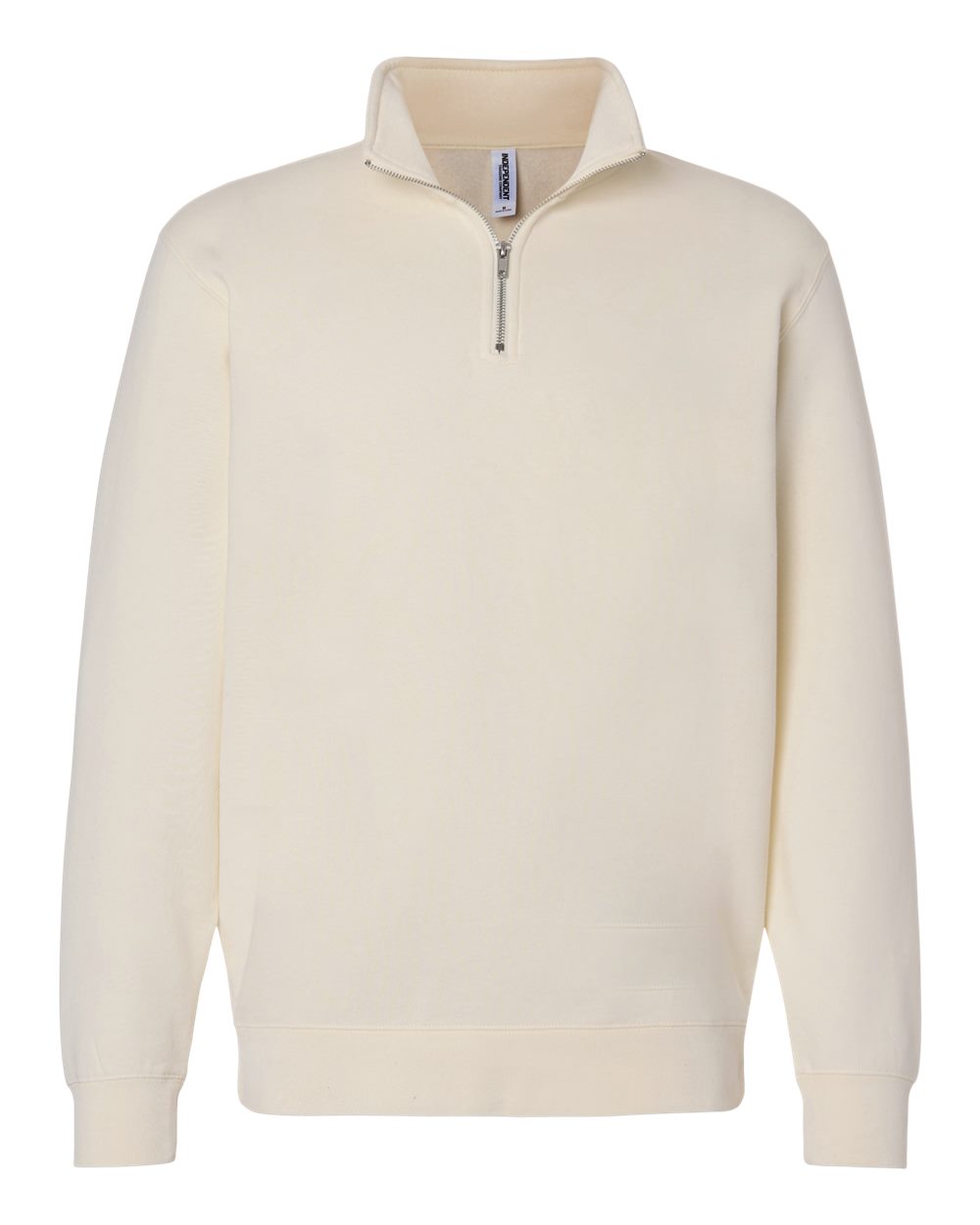 Independent Trading Co. Unisex Midweight Quarter-Zip Pullover. SS4600QZ - Bone