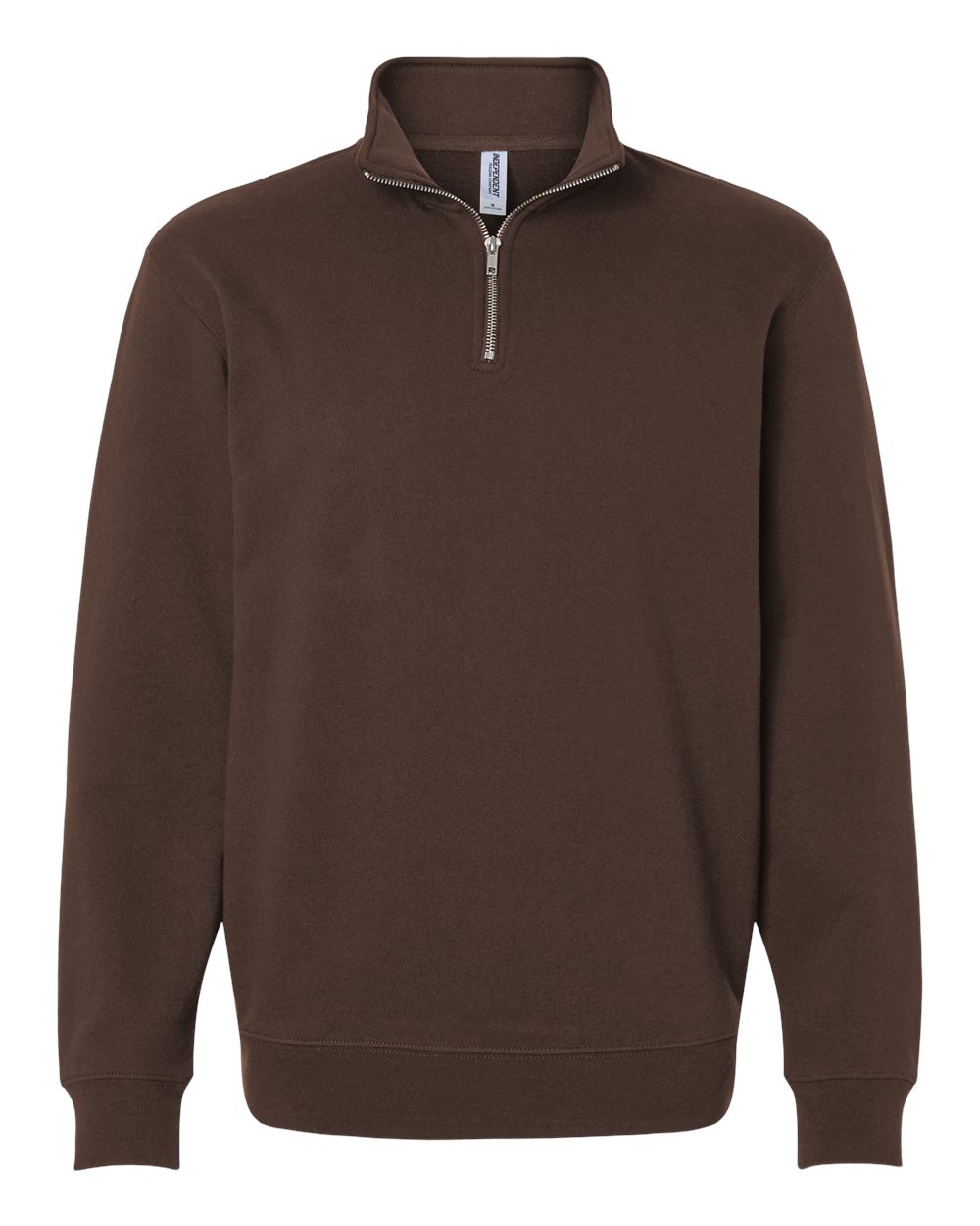 Independent Trading Co. Unisex Midweight Quarter-Zip Pullover. SS4600QZ - Brown