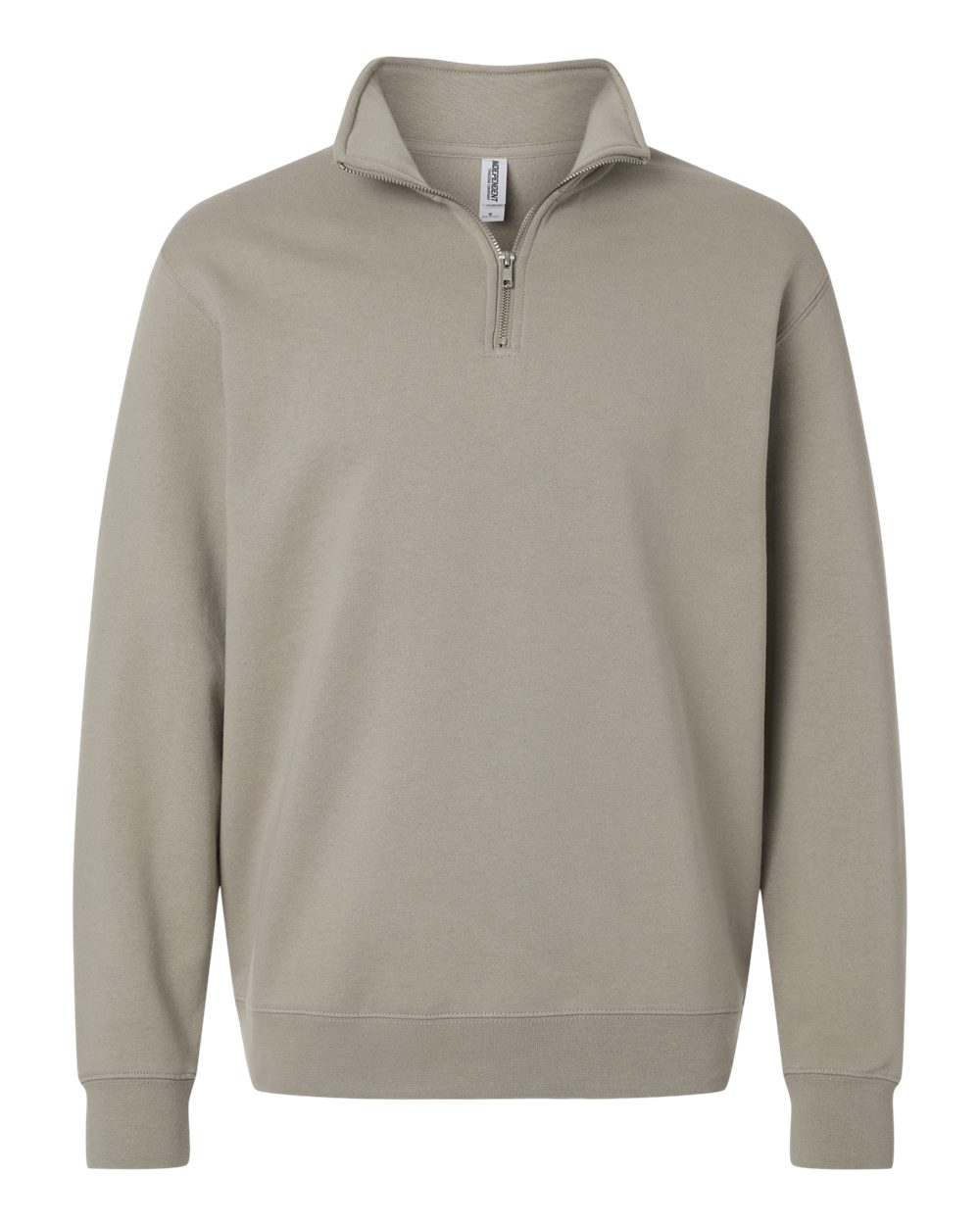 Independent Trading Co. Unisex Midweight Quarter-Zip Pullover. SS4600QZ - Cement
