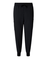Jaanuu Men's Osmo 8-Pocket Scrub Joggers. M20002 - Black