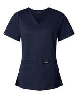 Jaanuu Women's Cesi UltraSOFT­™ Scrub V-Neck Top. W30003 - Midnight Navy
