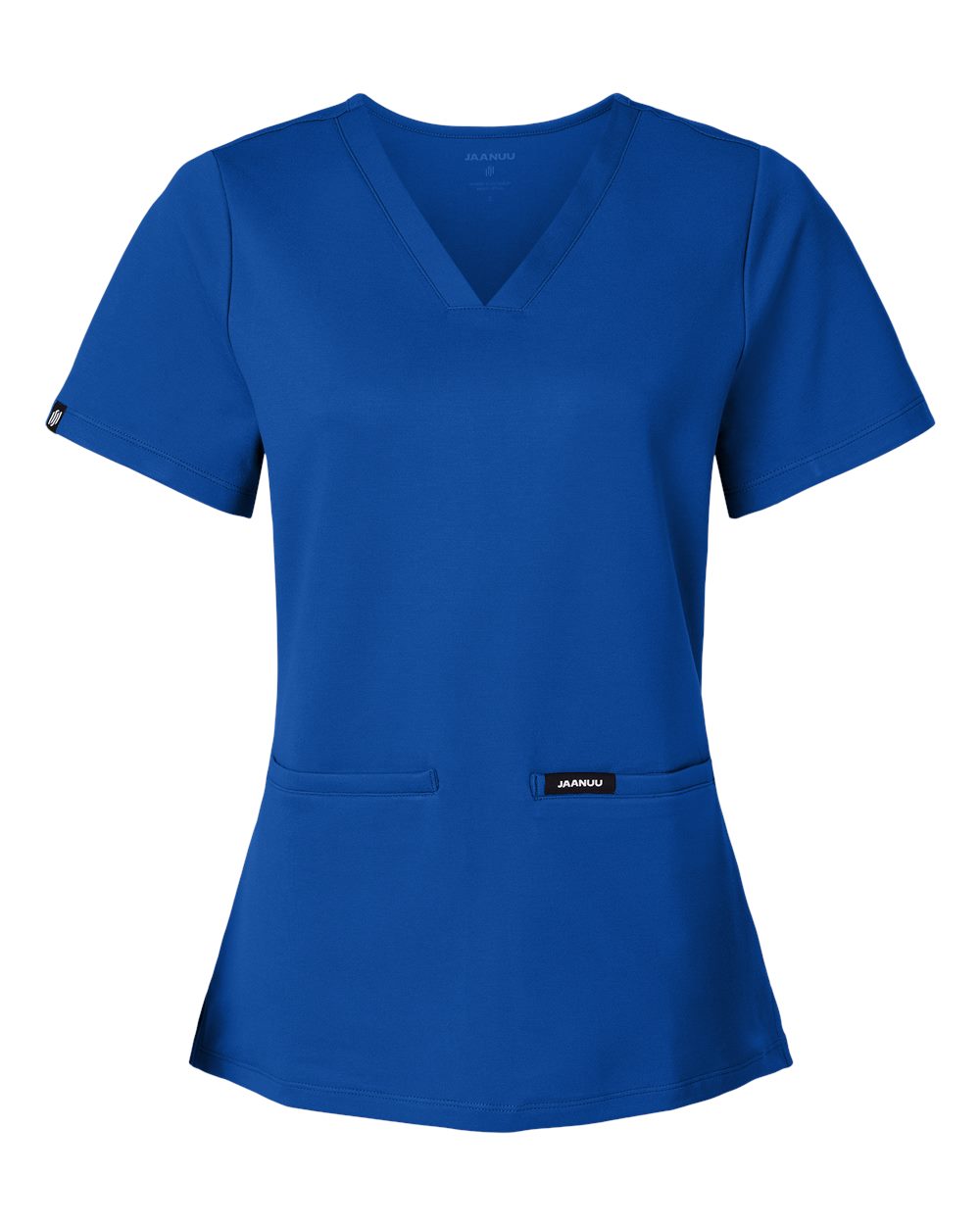 Jaanuu Women's Cesi UltraSOFT­™ Scrub V-Neck Top. W30003 - Royal Blue