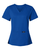 Jaanuu Women's Cesi UltraSOFT­™ Scrub V-Neck Top. W30003 - Royal Blue