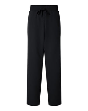 Jaanuu Women's Petite Sizes Xenos Essential Knit-Waist Scrub Pants. W20001P - Black