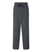 Jaanuu Women's Petite Sizes Xenos Essential Knit-Waist Scrub Pants. W20001P - Carbon Grey