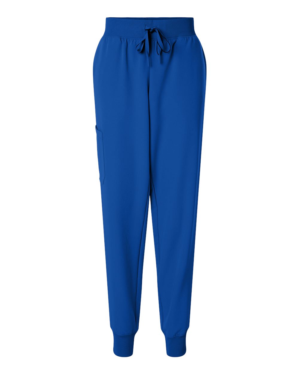 Jaanuu Women's Petite Sizes Silex Knit-Waist Scrub Joggers. W20003P - Royal Blue