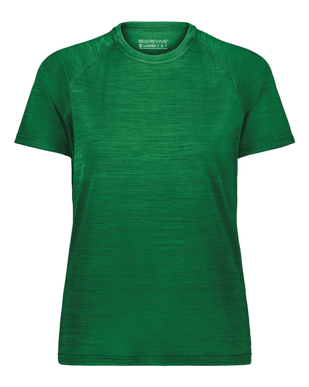 Holloway Women's Eco Revive™ All-Pro T-Shirt. 222754 - Dark Green Heather