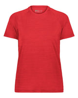 Holloway Women's Eco Revive™ All-Pro T-Shirt. 222754 - Scarlet Heather