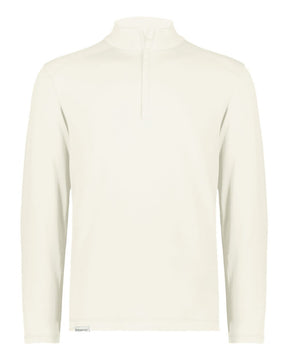 Holloway Unisex Eco Revive™ Ventura Soft Knit Quarter-Zip Pullover. 223553 - Birch