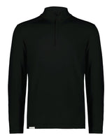 Holloway Unisex Eco Revive™ Ventura Soft Knit Quarter-Zip Pullover. 223553 - Black