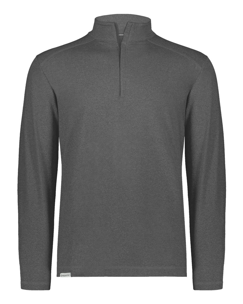 Holloway Unisex Eco Revive™ Ventura Soft Knit Quarter-Zip Pullover. 223553 - Carbon Heather