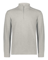 Holloway Unisex Eco Revive™ Ventura Soft Knit Quarter-Zip Pullover. 223553 - Grey Heather