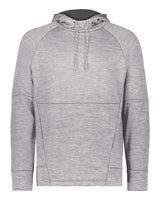 Holloway Men's All-Pro Performance Fleece Hooded Sweatshirt. 223580 - Athletic Grey Heather/ Iron