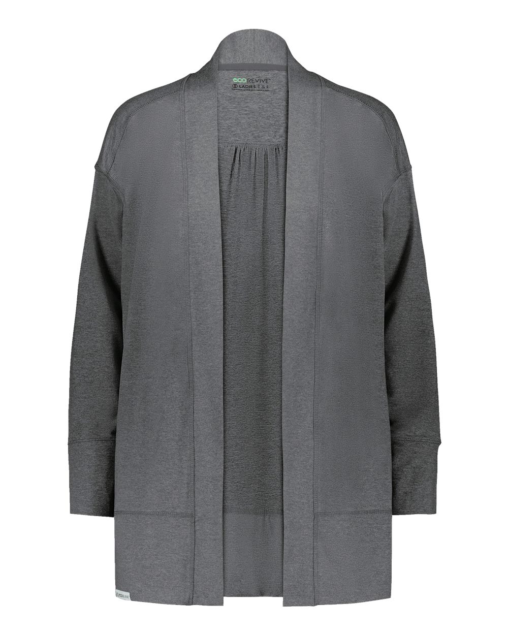Holloway Women's Eco Revive™ Ventura Cardigan. 223705 - Carbon Heather