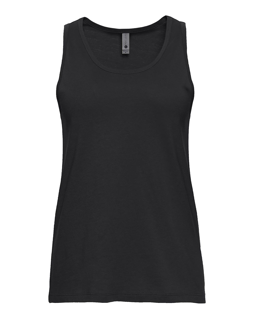 Next Level Women's Cotton Tank. 3933 - Black