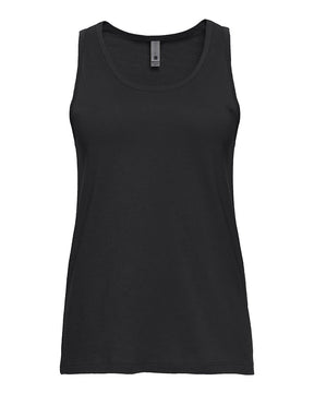 Next Level Women's Cotton Tank. 3933 - Black