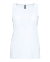 Next Level Women's Cotton Tank. 3933 - White