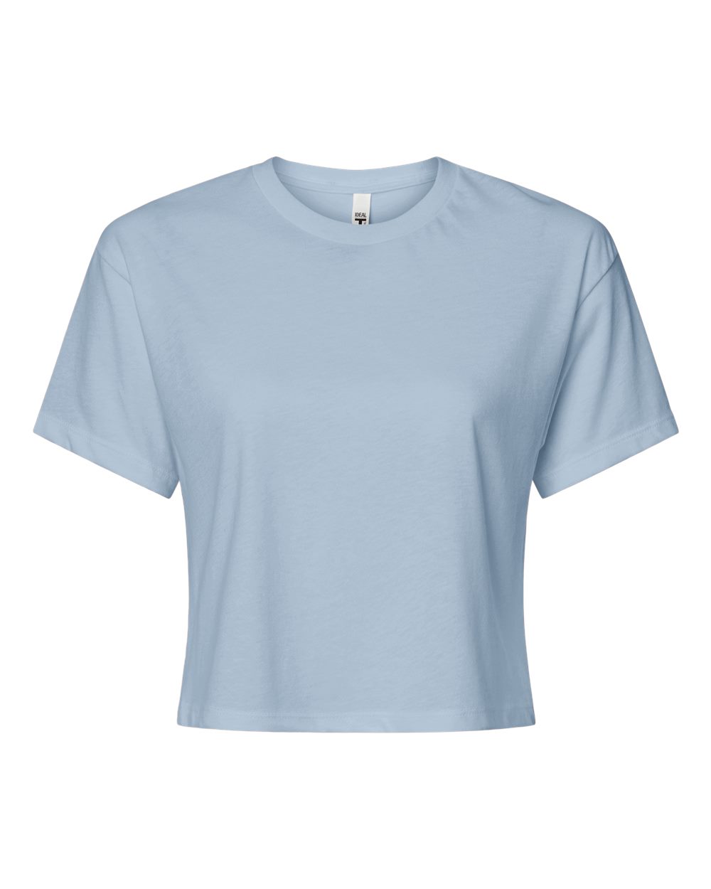 Next Level Women's Ideal Crop Top. 1580 - Stonewash Denim