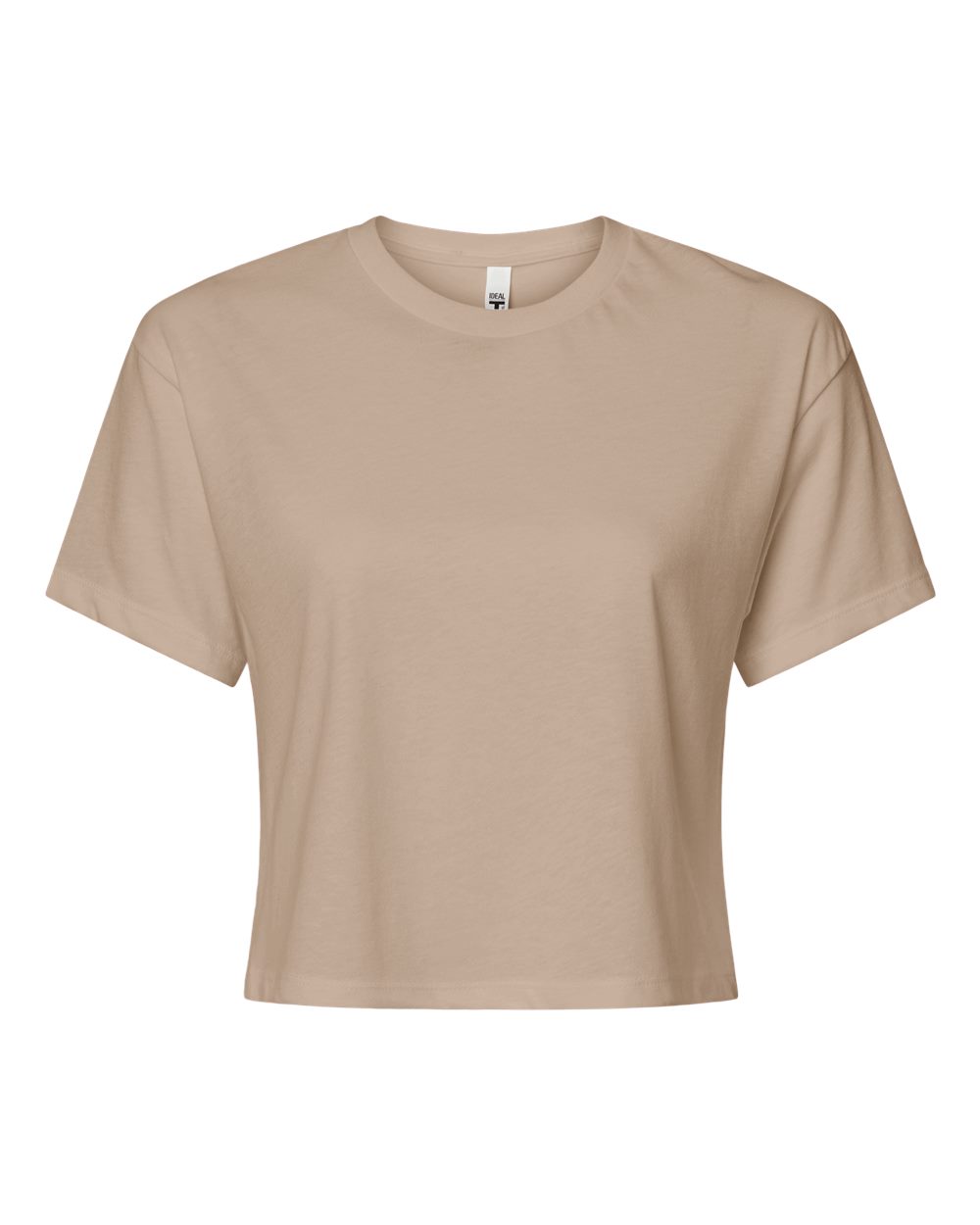 Next Level Women's Ideal Crop Top. 1580 - Tan