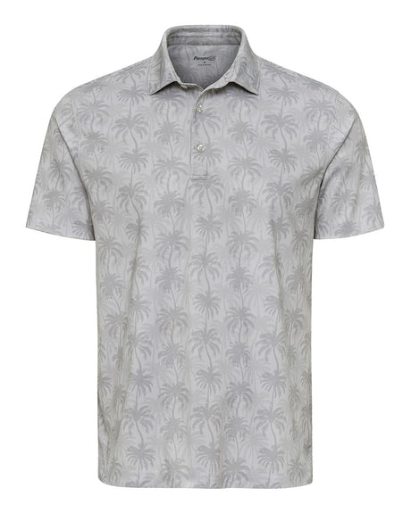 Paragon Men's Charleston Sublimated Polo. 154 - Silver