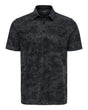 Paragon Men's Monterey Printed Polo. 171 - Black