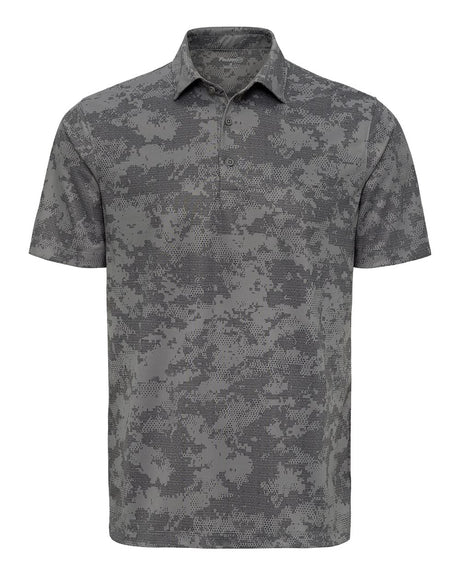 Paragon Men's Monterey Printed Polo. 171 - Grey