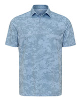Paragon Men's Monterey Printed Polo. 171 - Light Blue