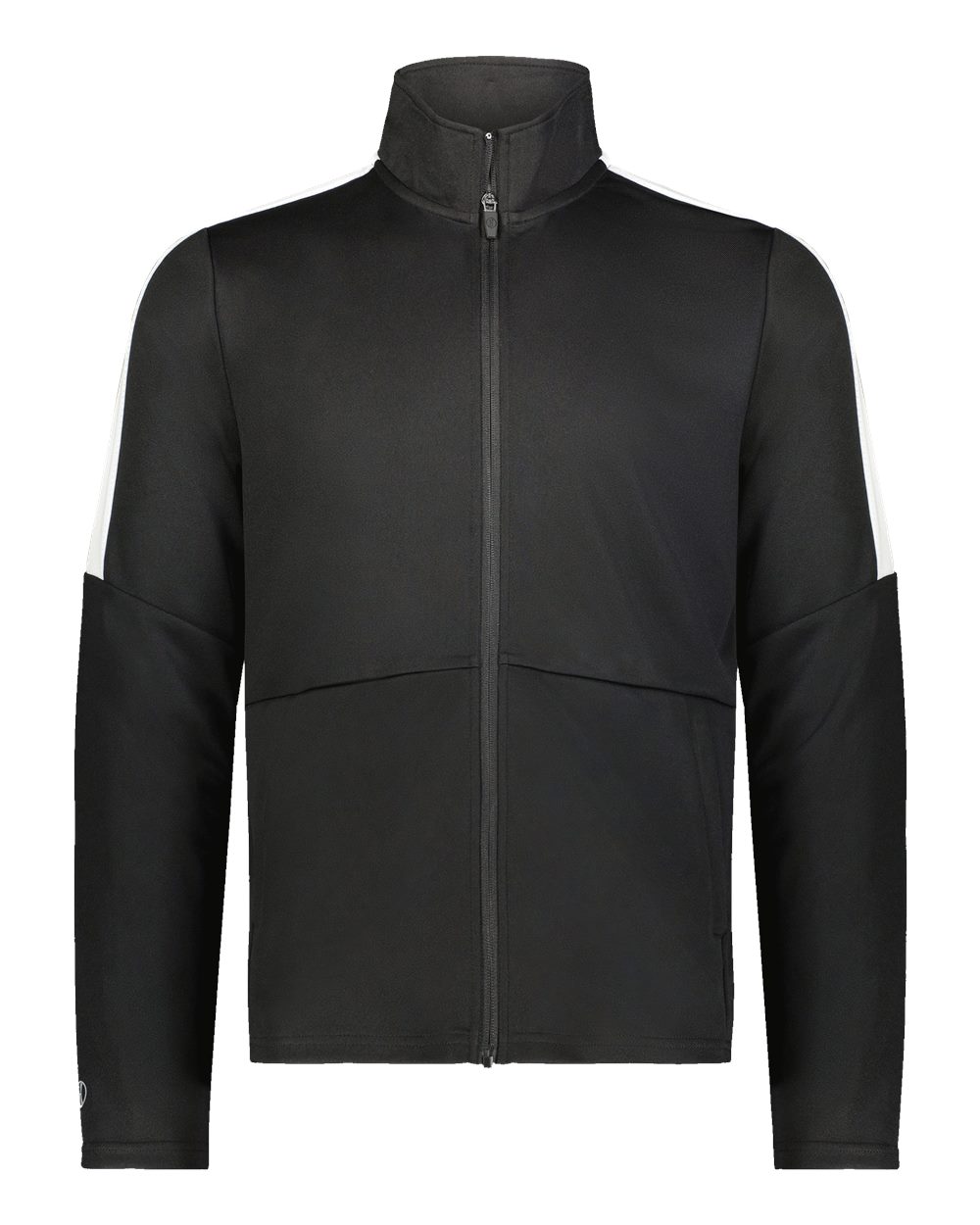 Holloway Men's Crosstown Full-Zip Jacket. 223530 - Black/ White
