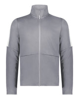 Holloway Men's Crosstown Full-Zip Jacket. 223530 - Graphite/ White