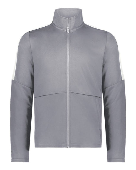 Holloway Men's Crosstown Full-Zip Jacket. 223530 - Graphite/ White