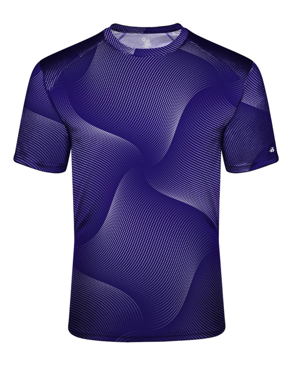 Badger Unisex Warp T-Shirt. 4213 - Purple