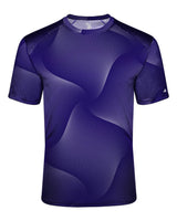 Badger Unisex Warp T-Shirt. 4213 - Purple