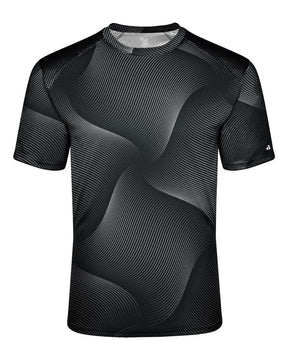 Badger Youth Warp T-Shirt. 2213 - Black